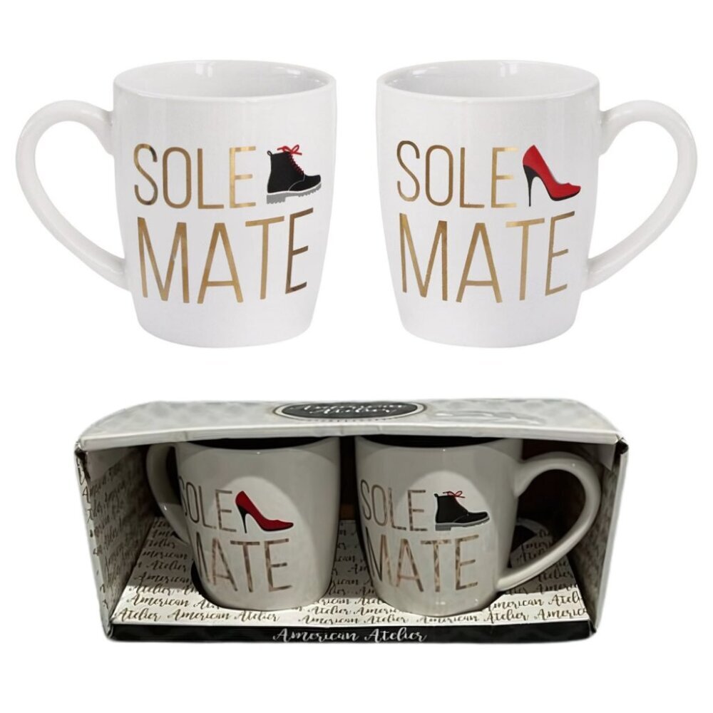 Fashionistas Fashion Lovers Shoe Collector Boxed Coffee Mug Cup Ceramic SET NEW